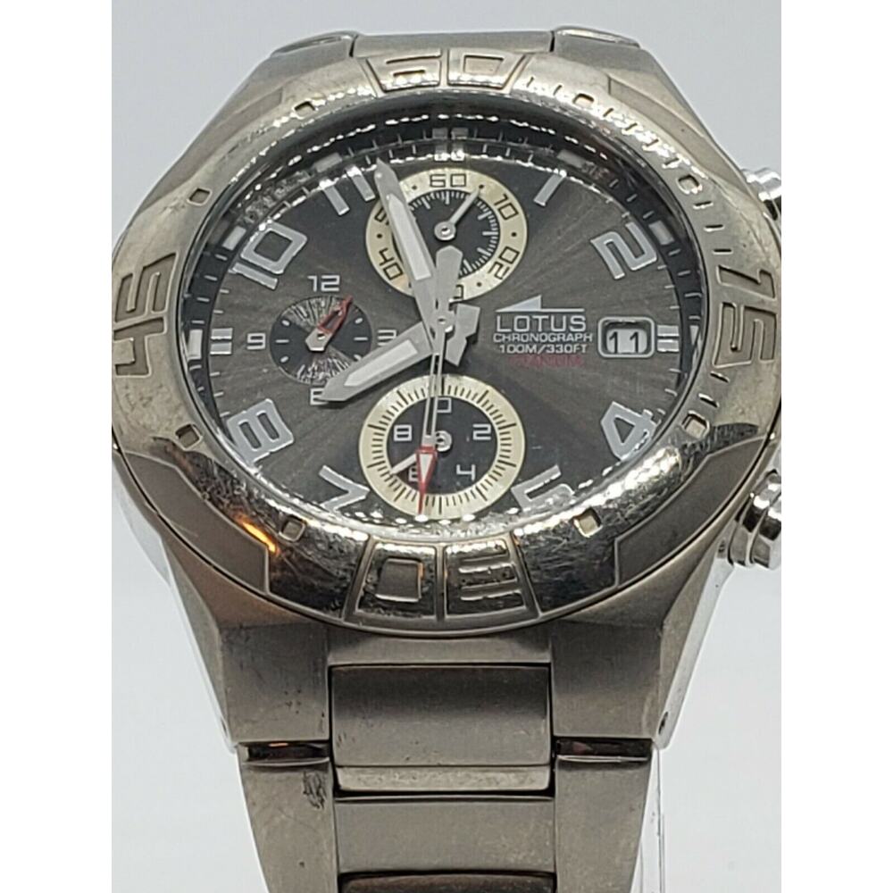 Lotus Titanium Chronograph Men's Watch
